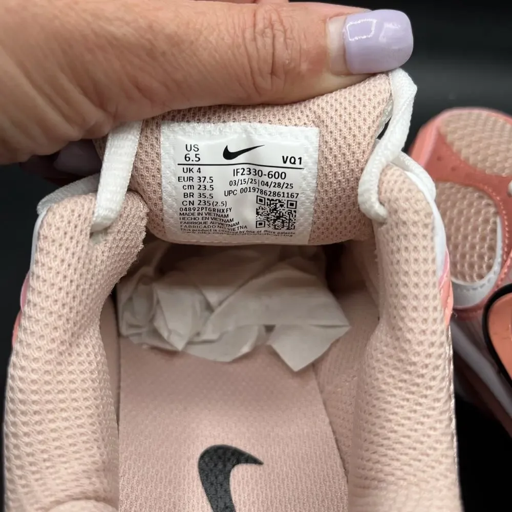 Nike V5 RNA Pink White Women's Mesh Low Top Sneaker IF2330-600 NWOB US 6.5